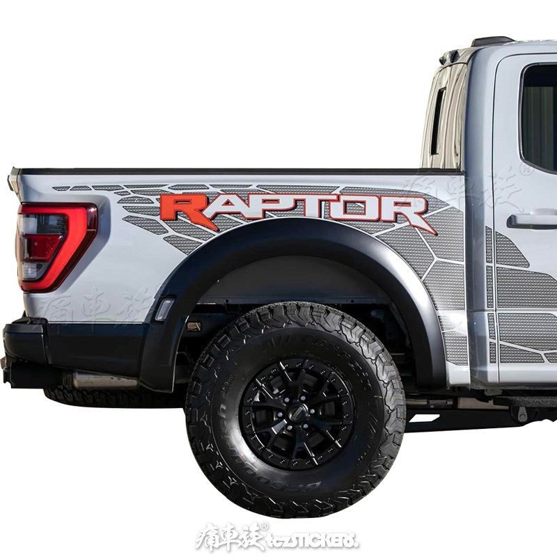 适用于福特F-150猛禽车贴拉花RAPTOR R个性装饰改装汽车贴纸贴膜
