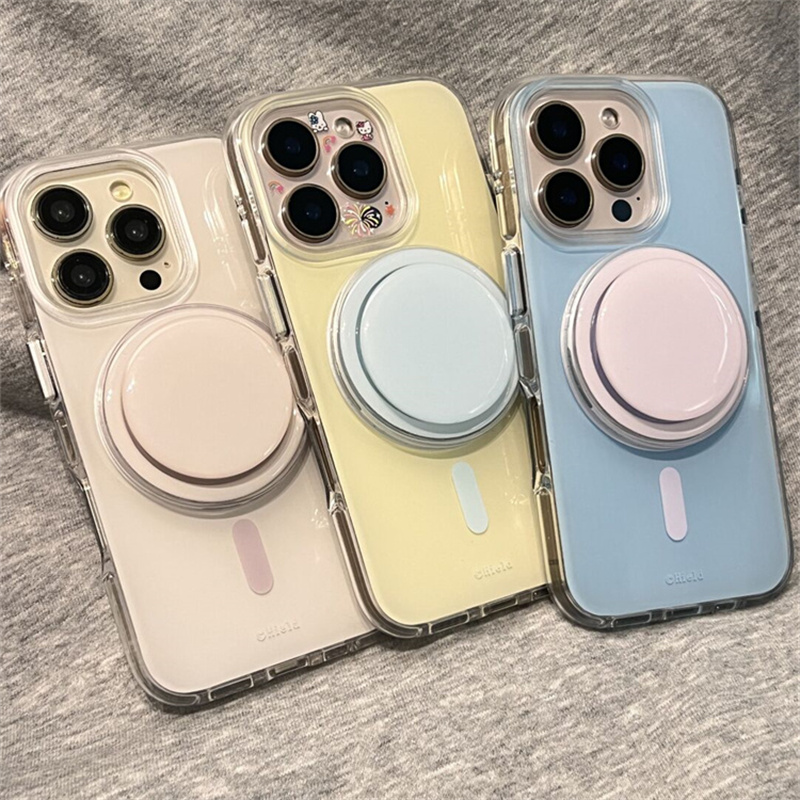 ins风糖果色磁吸手机壳