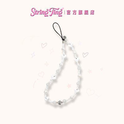 StringTing霜糖珍珠手机链
