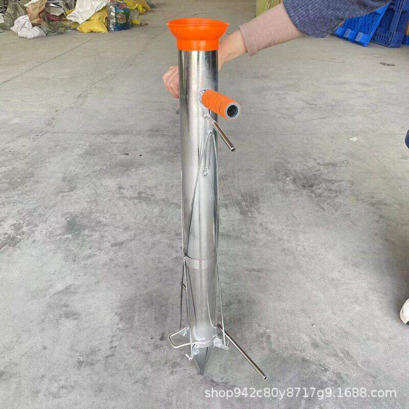 免弯腰手提蔬菜栽苗器 手动可移动移栽器加厚四开口烤烟定植器