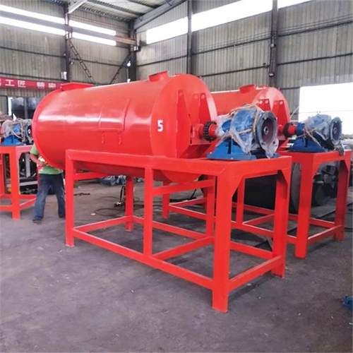 新型干粉螺带混合机无死角腻子粉搅拌机全套设备