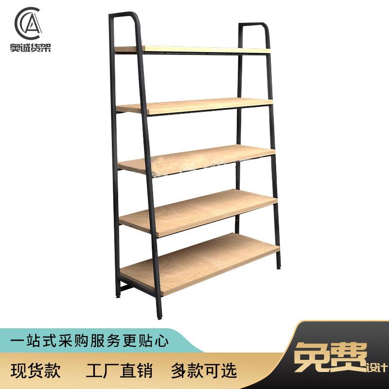 奥诚货架钢木展示架优品货架书架货架置物架组合式多层货架子