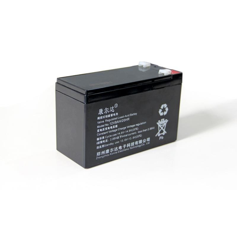 供应12V8AH卡通行走人偶蓄电池适用气模风机