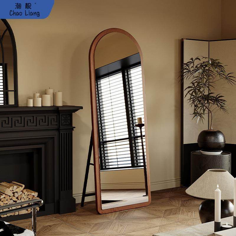 新中式全身镜穿衣镜网红落地镜可壁挂服装店试衣镜女生宿舍大包邮,基础建材,脚轮/万向轮,淘宝优惠券,粉丝福利购,淘宝优惠卷