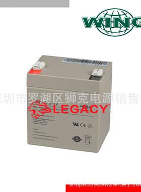 德国WING蓄电池ESH5.2-1212V5.2AH机器人仪器、船舶绿色能源