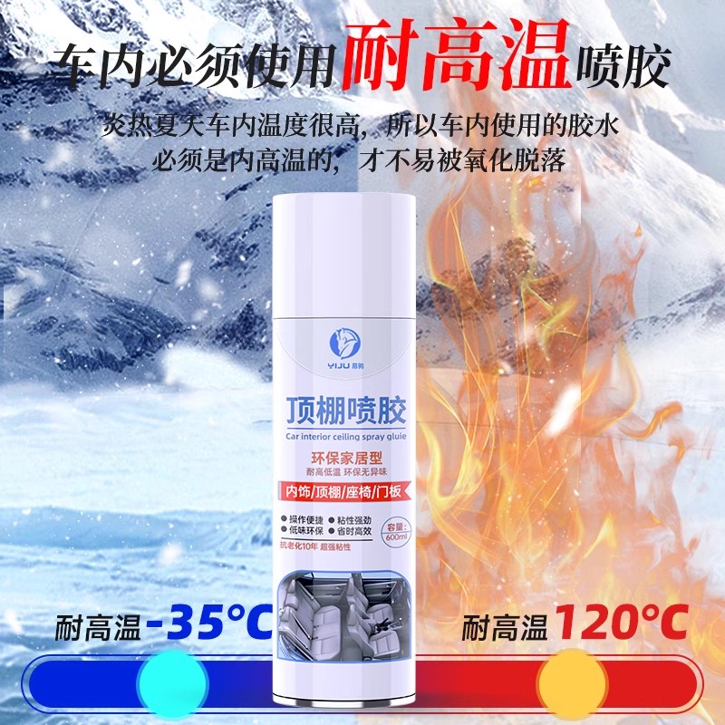 汽車內飾頂棚布脫落修復膠水