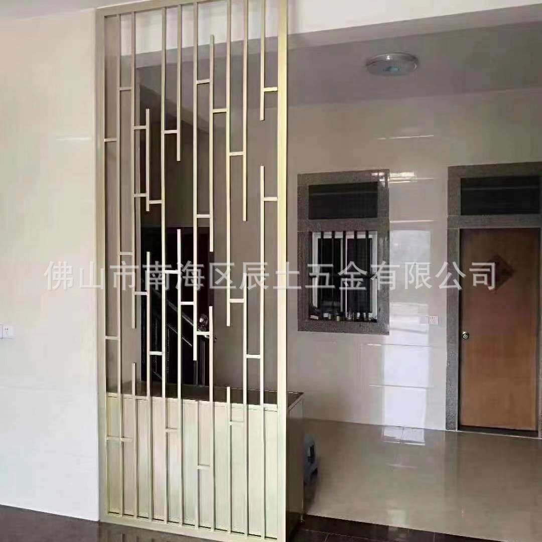 厂家定 制中式金属屏风 铜艺屏风隔断 新中式铜艺屏风 酒店玄关