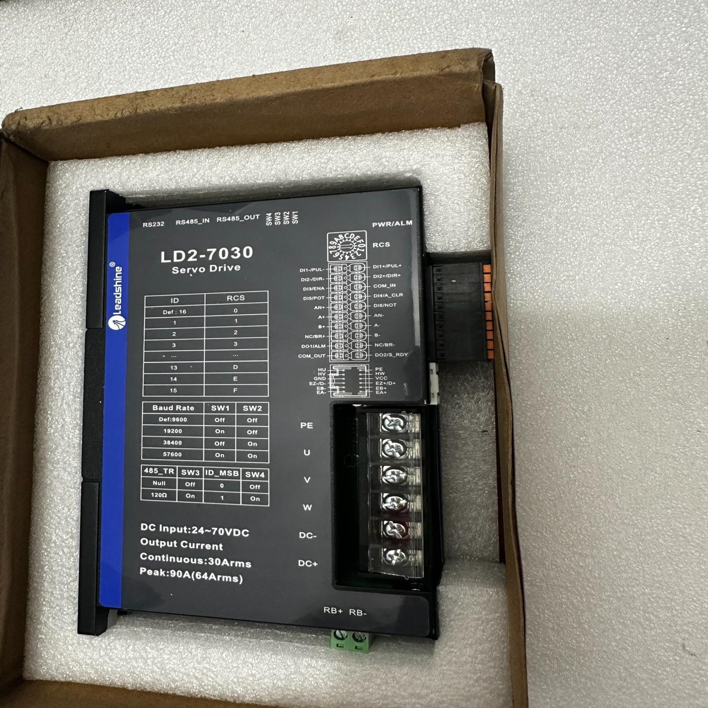 雷赛驱动器LD2-RS7030B实图询价
