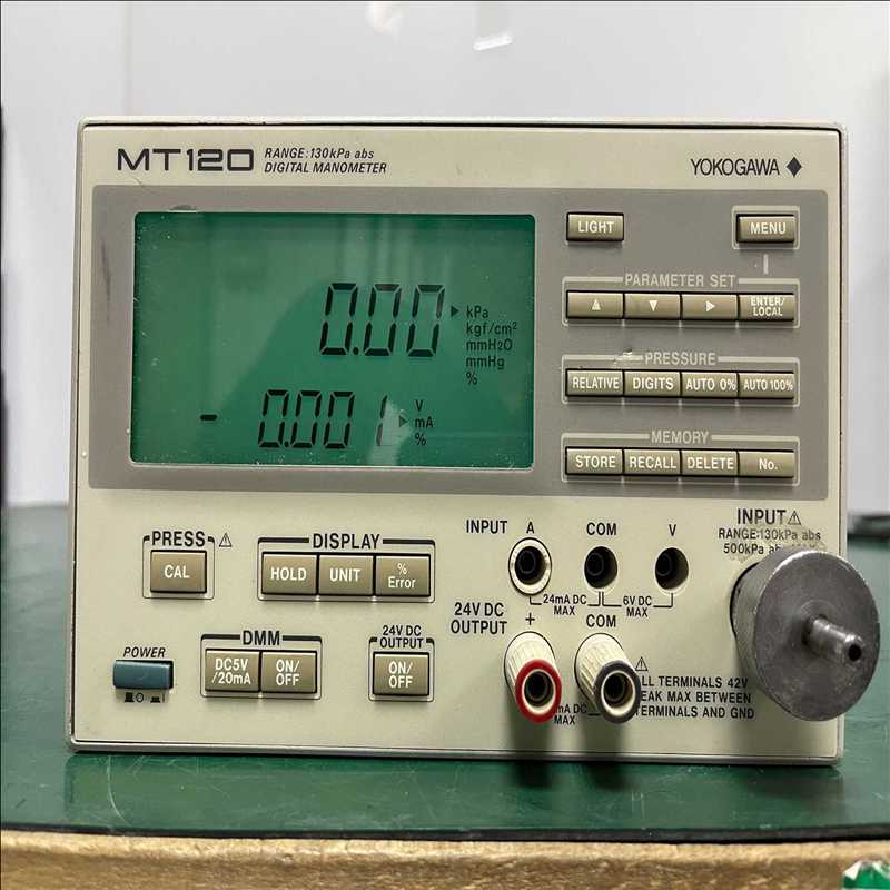 YOKOGAWA 横河  MT120 130Kpa 压力计（耶耶电子）