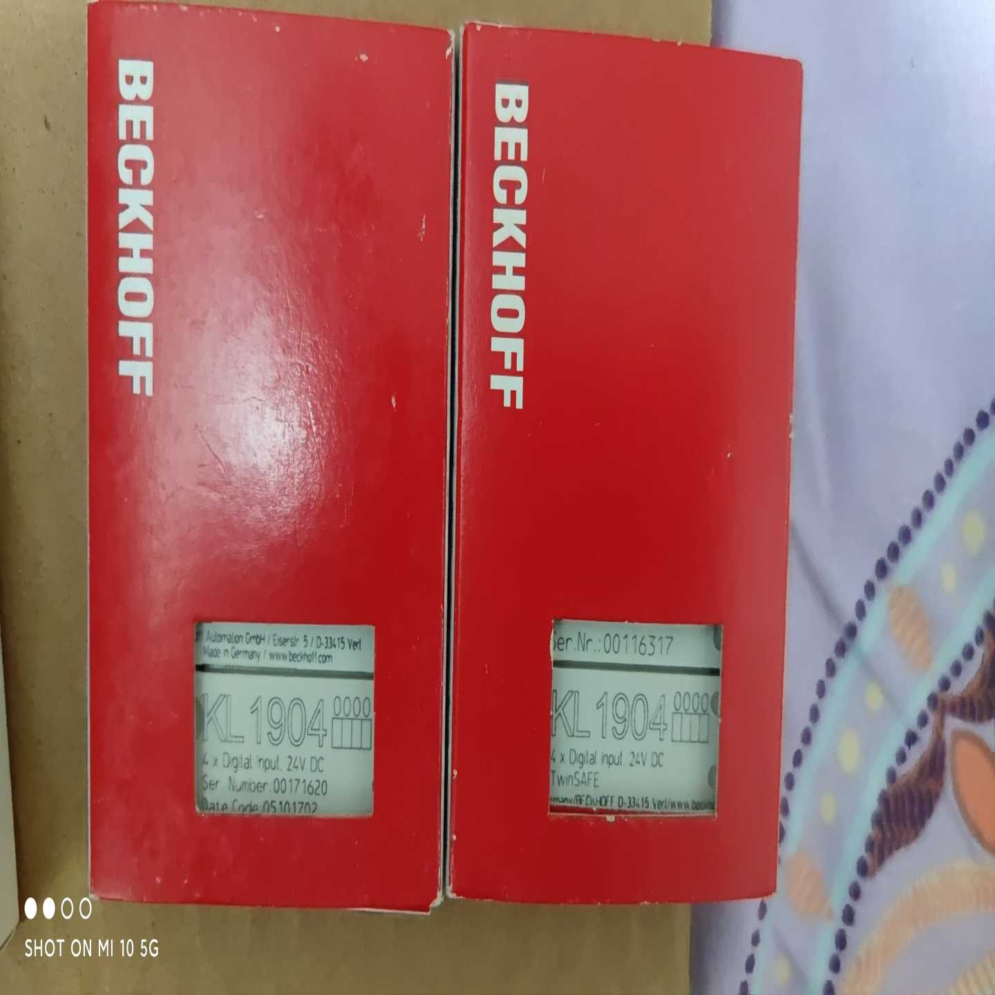 倍福KL1904 图为实物拍照，需要的联系。【鑫鑫商铺】