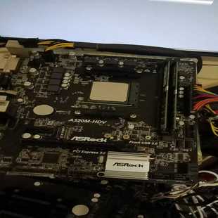 华擎A320M-HDV套板，CPUA10 9700.功能测试~询价