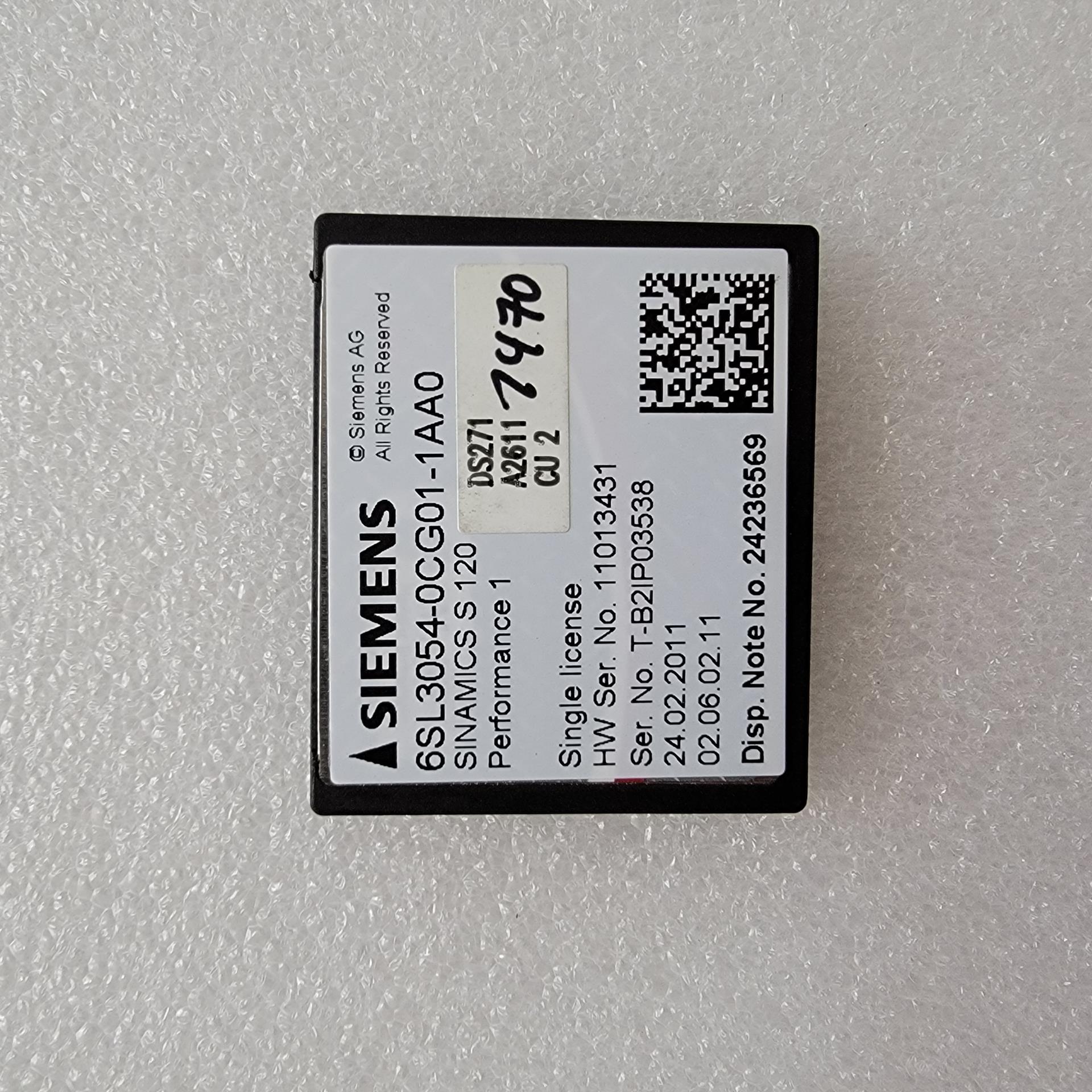 6SL3054-0CG01-1AA0 伺服存储卡有2个【南风商行】