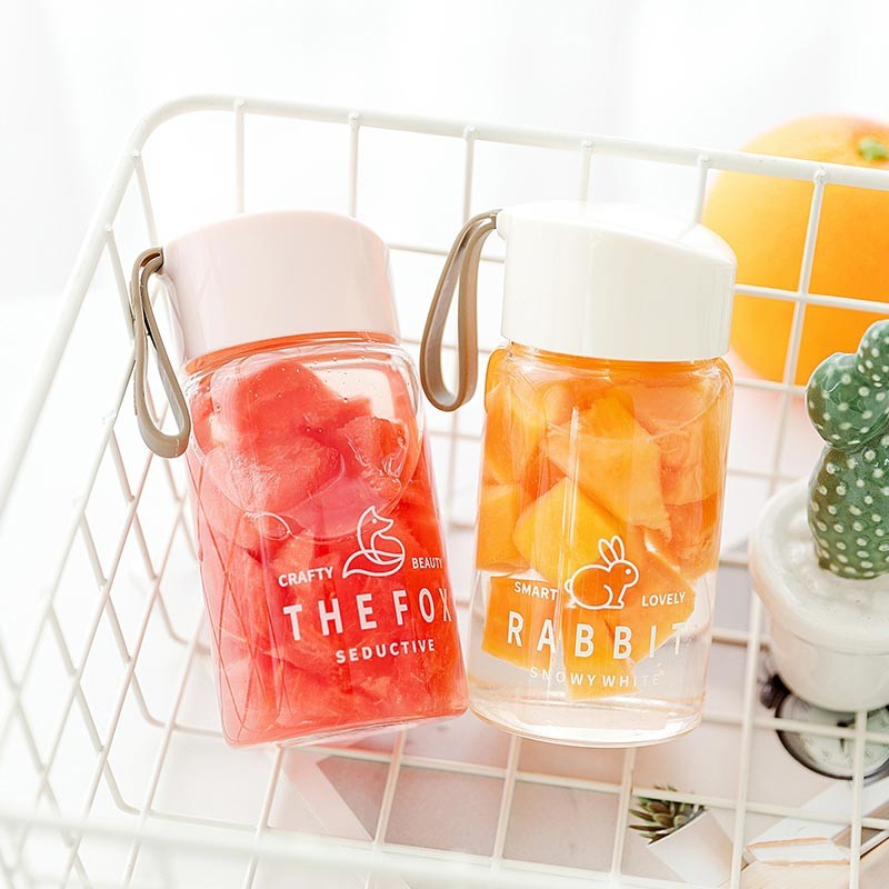 口袋水杯200ml超迷你便携杯子女玻璃杯小巧水樽小容量100ml水瓶