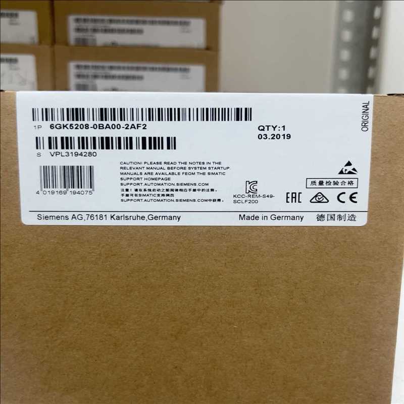6GK5208-0BA00-2AF2全新原装正品未拆封现货（崽载电子）