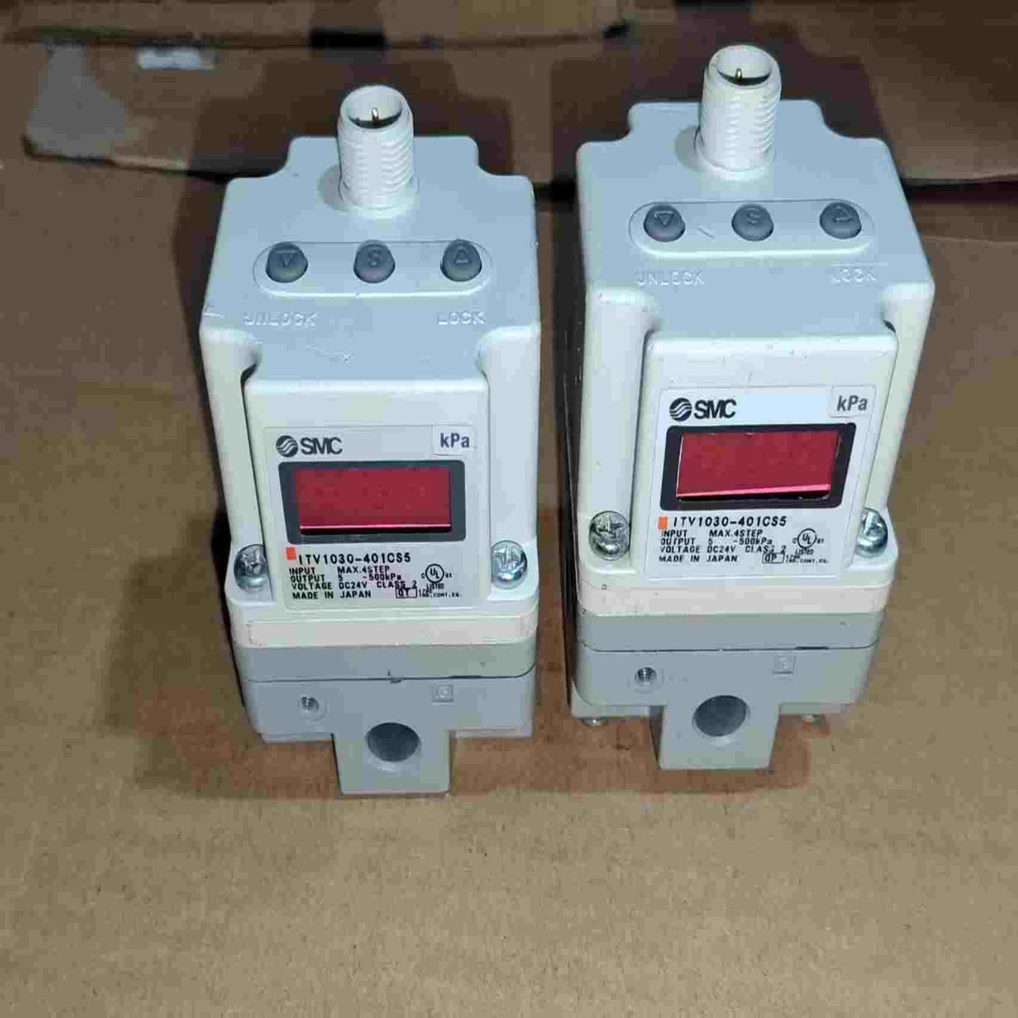 SMC l030-401CS5，比例阀有2个，货新实拍，功能--议价商品