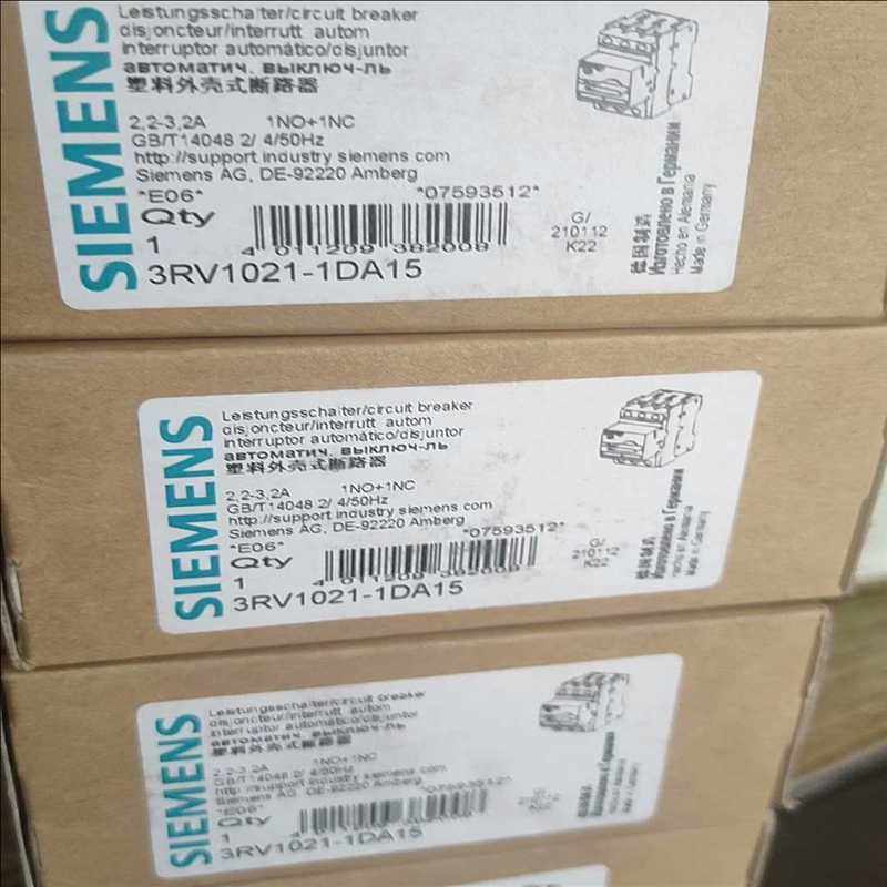 西门子断路器3RV1021-1DA15全新原装正品  德国制（崽载电子）