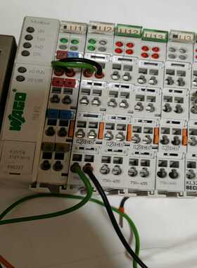 WAGO万可PLC模块。95新，件。功能正常（地坛设备）