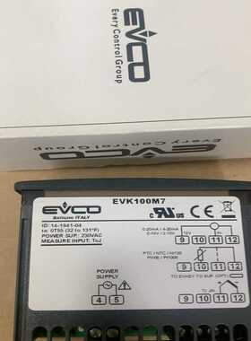 EVCO控制器EVK100M7 2个【侨报商行】