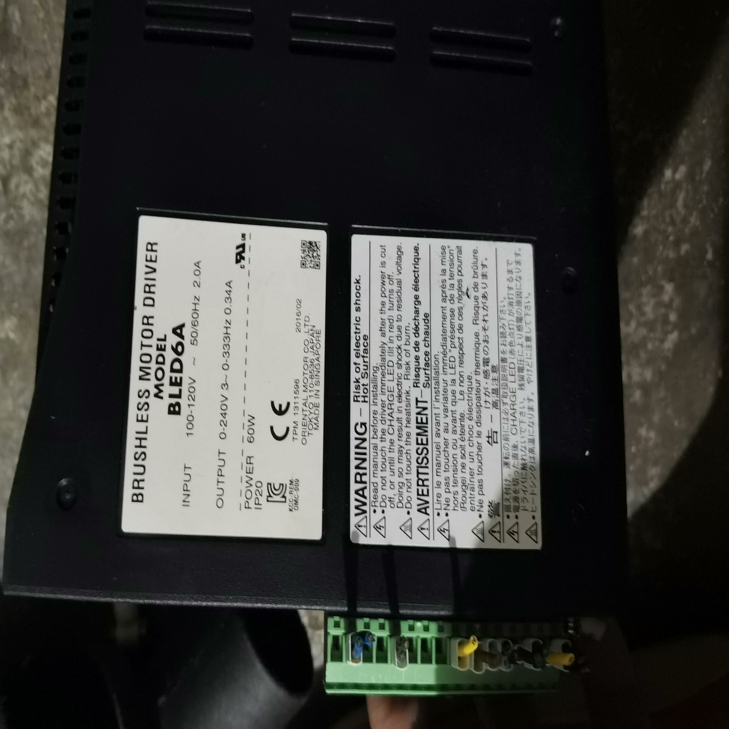 询价~日本东方五相步进电机，电机BLEM46-GFS，驱动器BLE