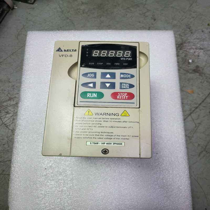 询价~台达变频器0.75KW VFD007B43A ，已上