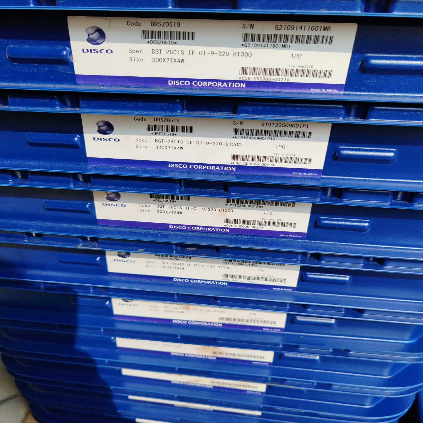 DISCO磨轮，BGT2801S，GF01-SD600-VS~询价