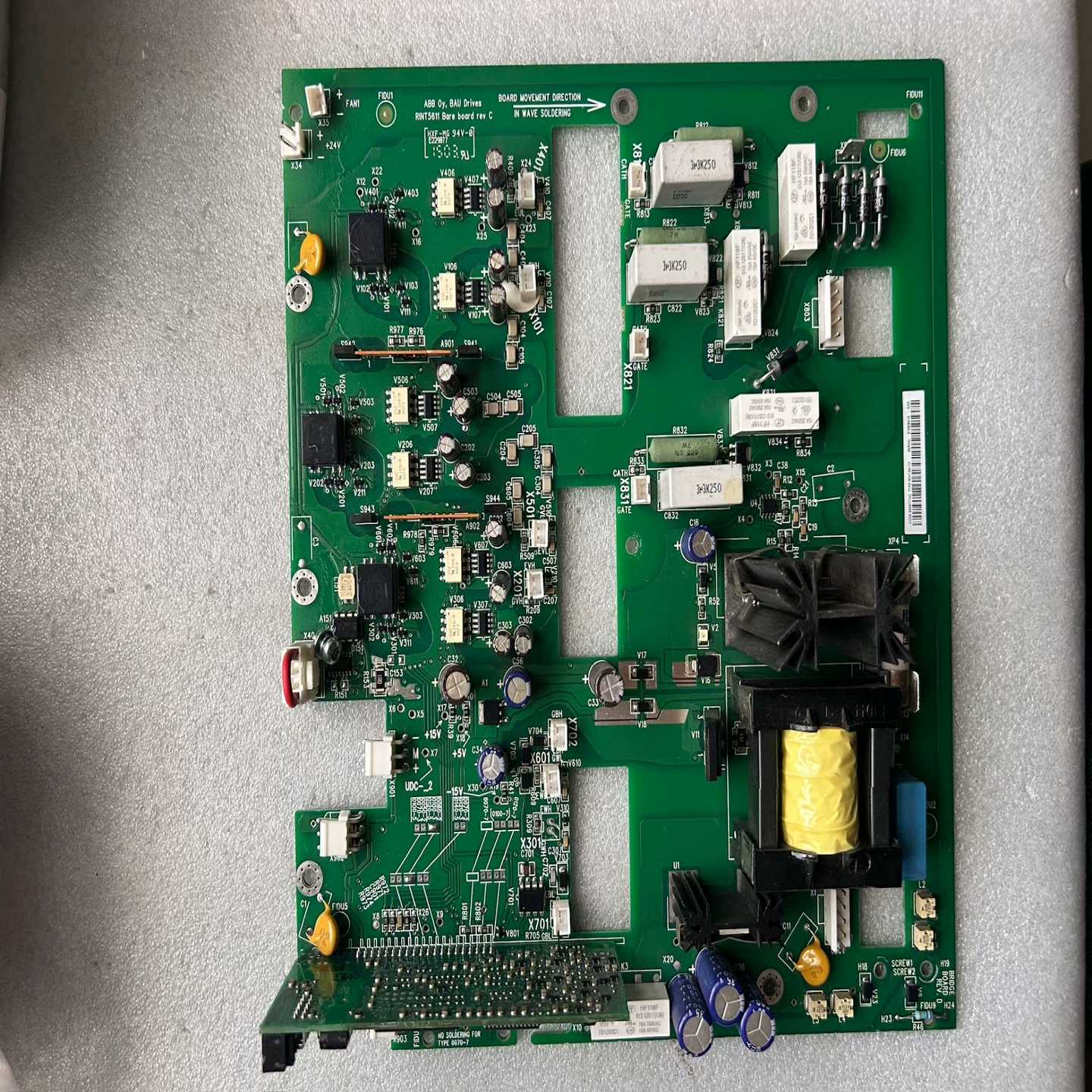 【议价】ABB变频器RINT-5611C驱动板带小板RASI-01
