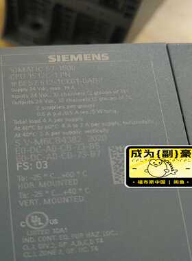 X6ES7 512-1CK01-0AB0裸机，成色从新~询价