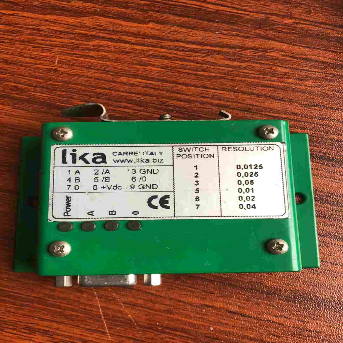 询价~意大利lika信号处理器EBOX-1/S572