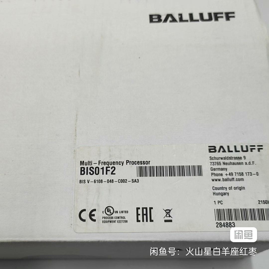 BALLUFF巴鲁夫BIS01F2 BIS V-6108-0~询价