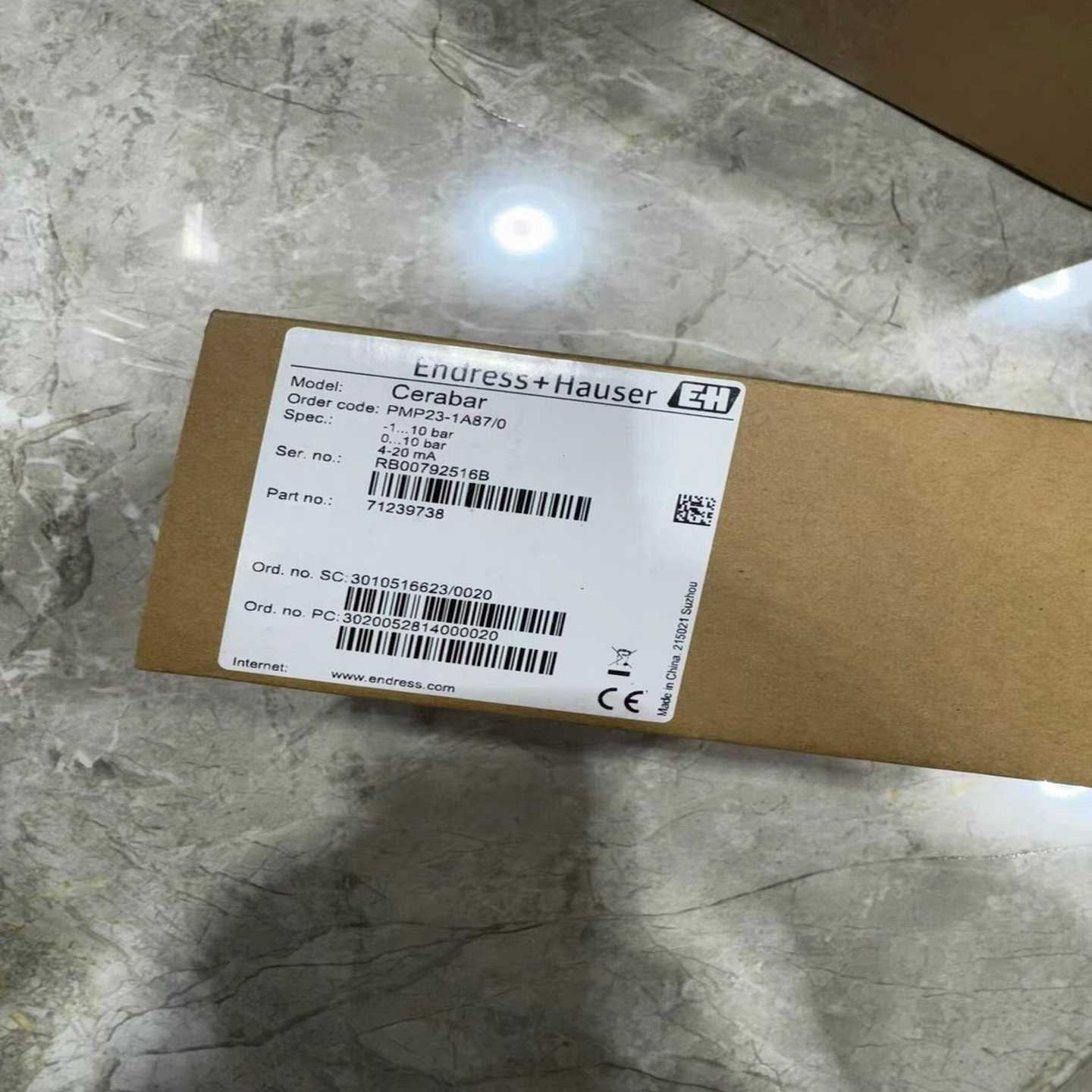 E+H PMP23-AA1U1PB3CJ 恩德斯豪斯压力(嚷嚷电子）