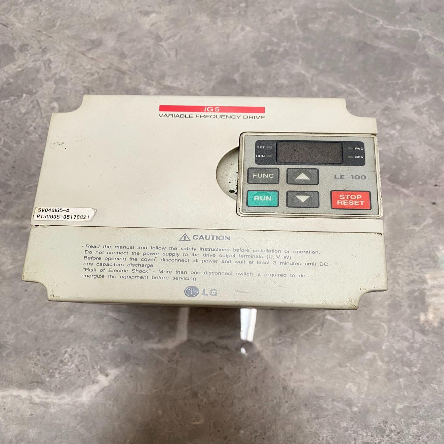 议~LG变频器4kw SV040IG5-4 380v 功能