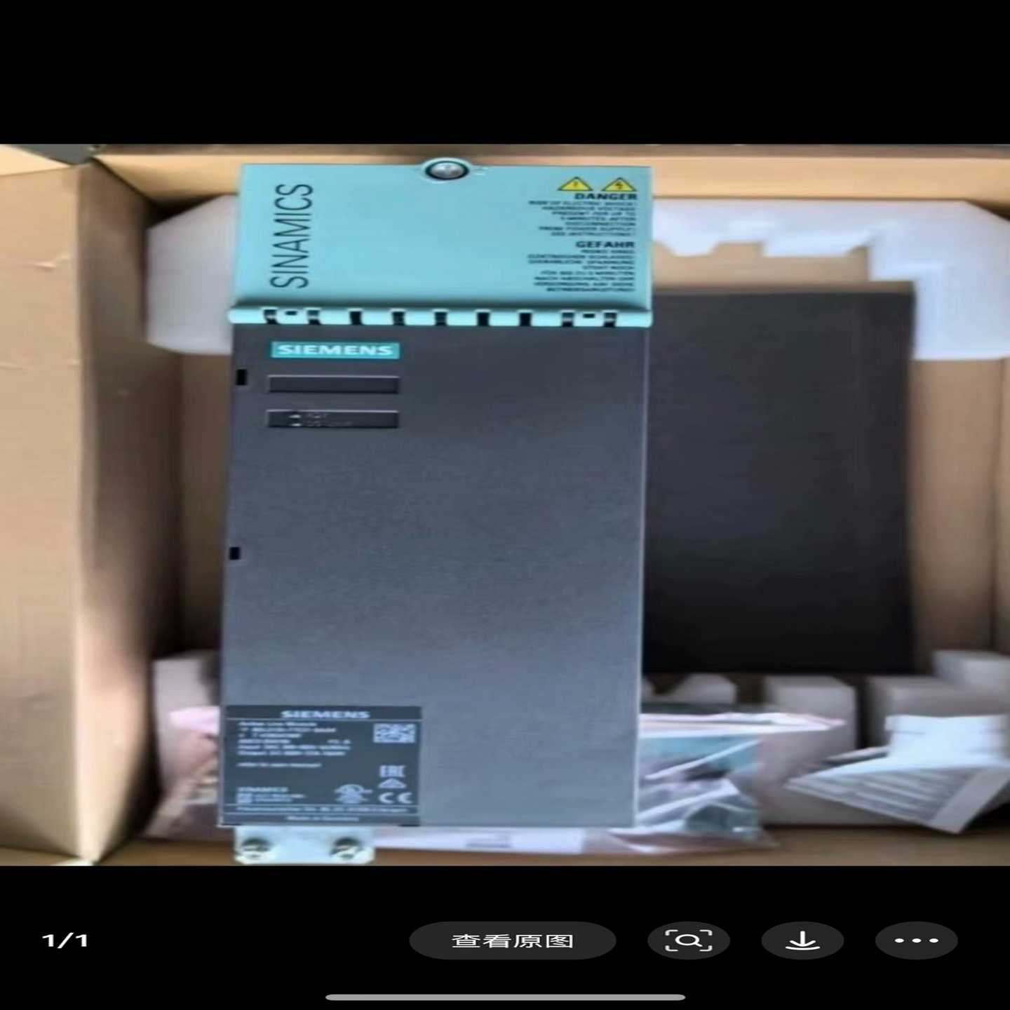 【星慕电子】6SL3130-1TE22-0AA0。99新带包装配件