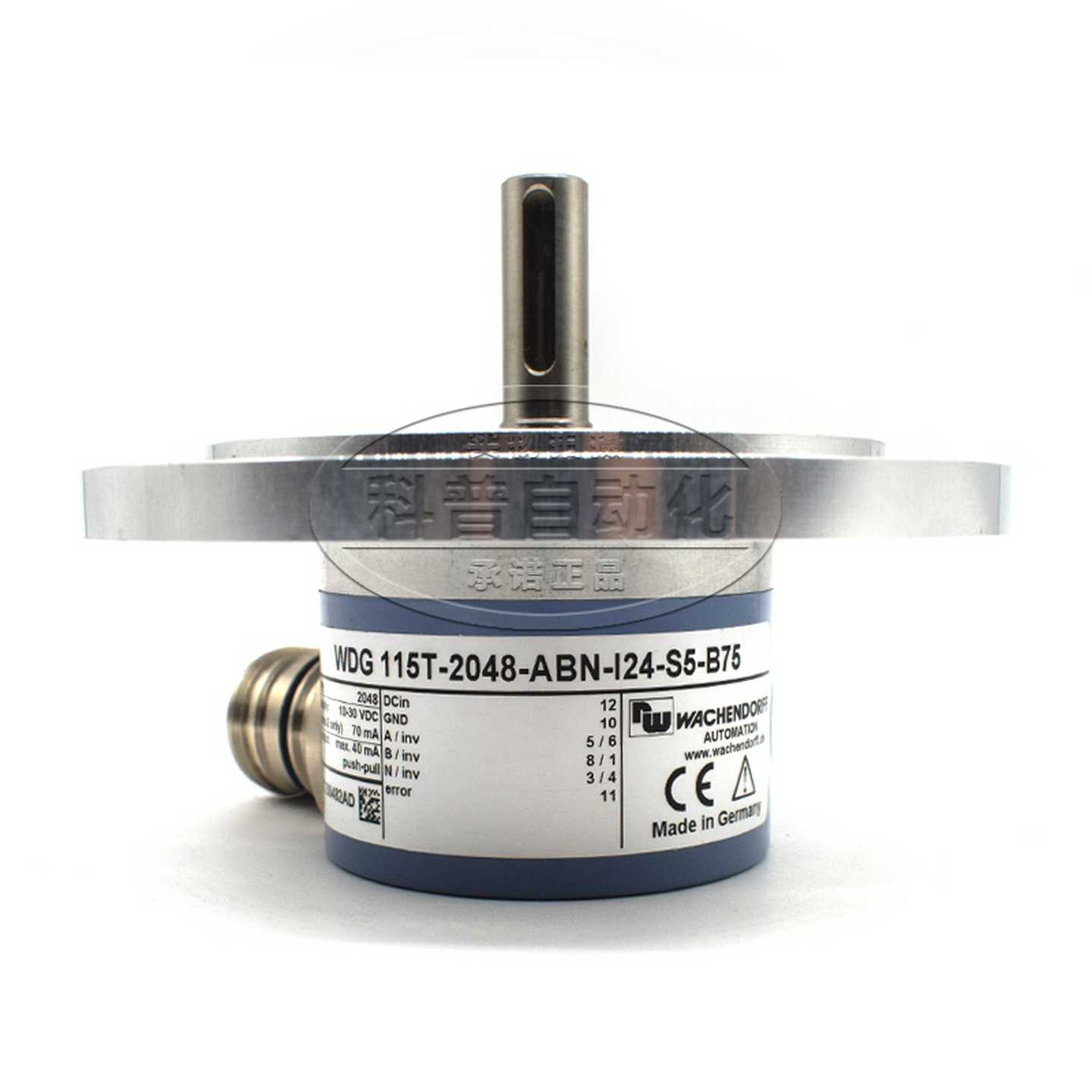 德国wachendorff编码器WGD 115T-2048ABN-I24-S5-B75