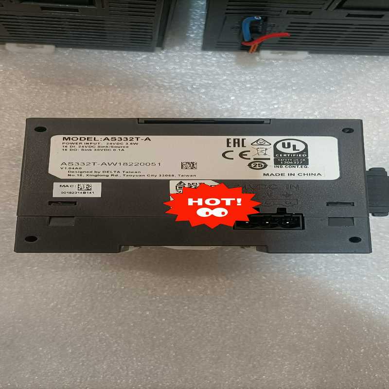 询价~台达PLC   主机AS332T一A   成色九八新   功