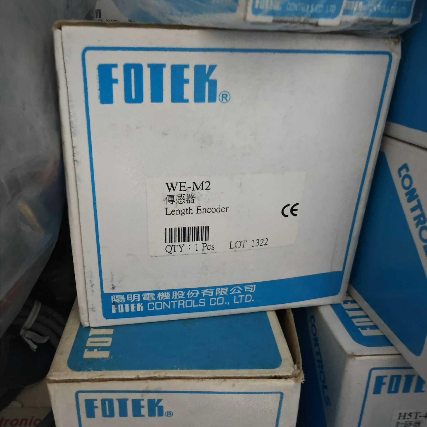 FOTEK阳明WE-M2长度编码器，全新正品，只剩一个包装盒--议价商品