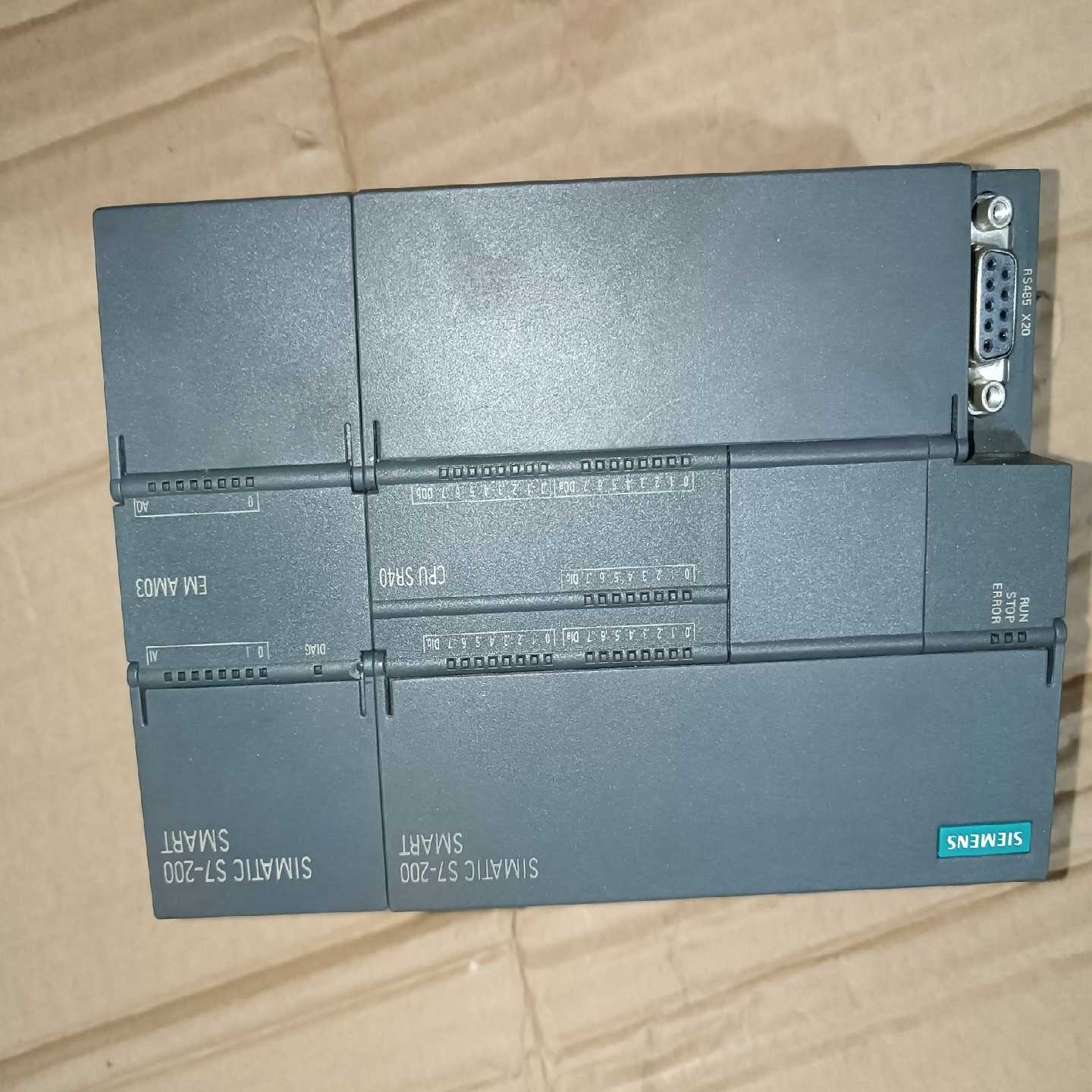西门子plc模块一套两个，大的型号是6es7288 1sr4--议价商品