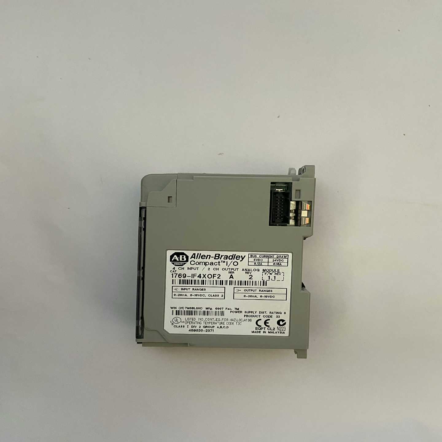 (工仔机械）ALLEN BRADLEY 1769-IF4XOF2   拍