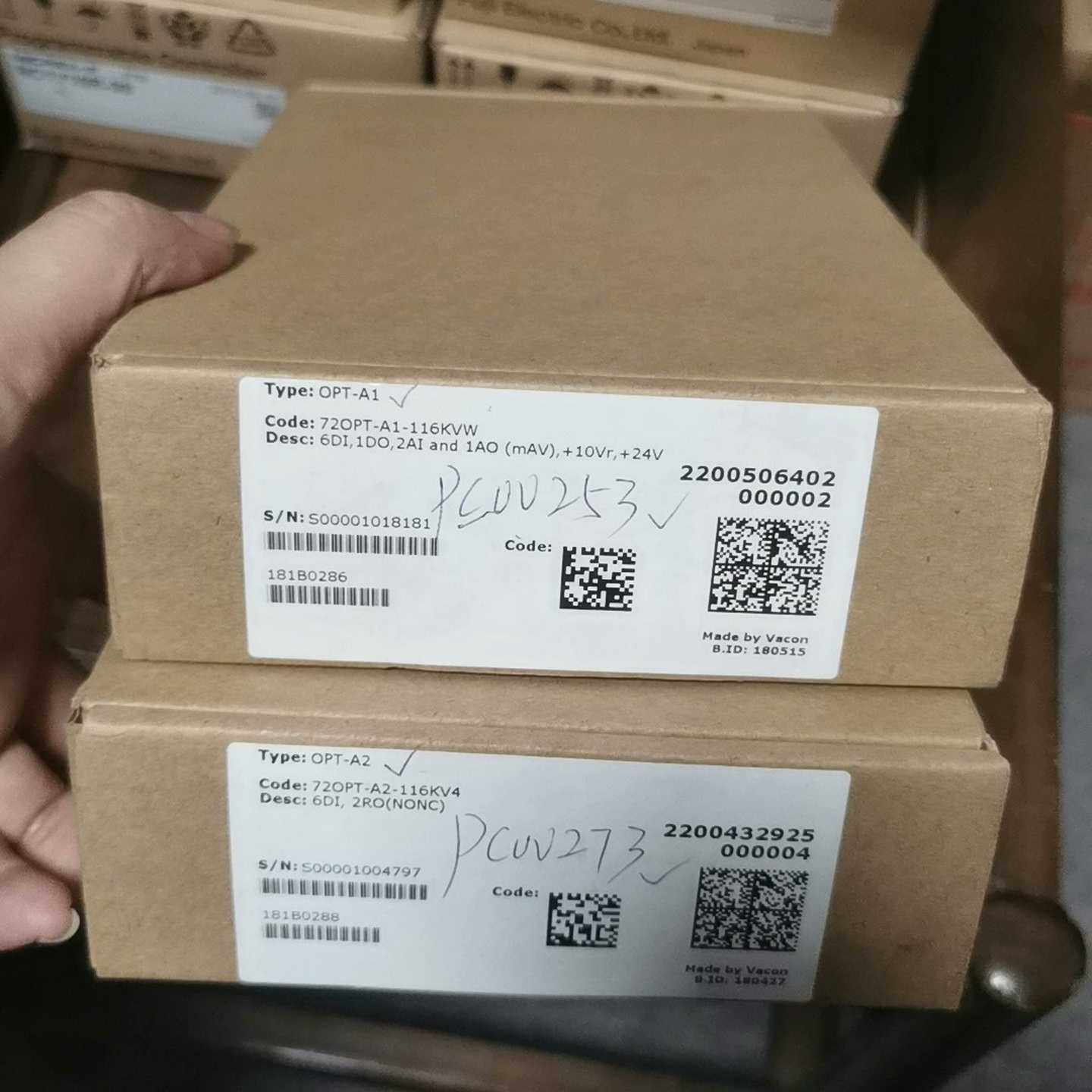 伟肯变频器扩展模块OPT-A1OPT-A2PC002询价