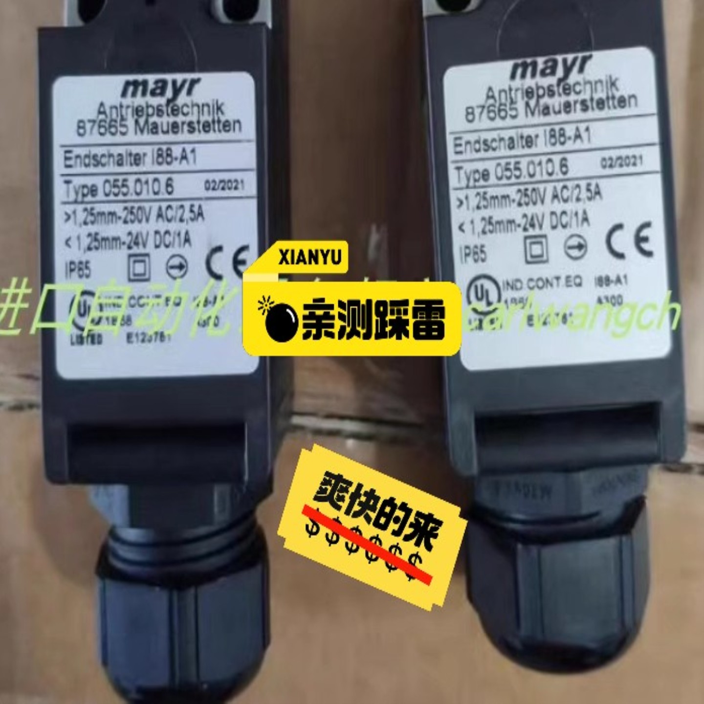 德国Chr. Mayr 055.010.6安全制动器Mayr（佳毅工控）