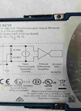 NI—9210模块，成色如图~询价