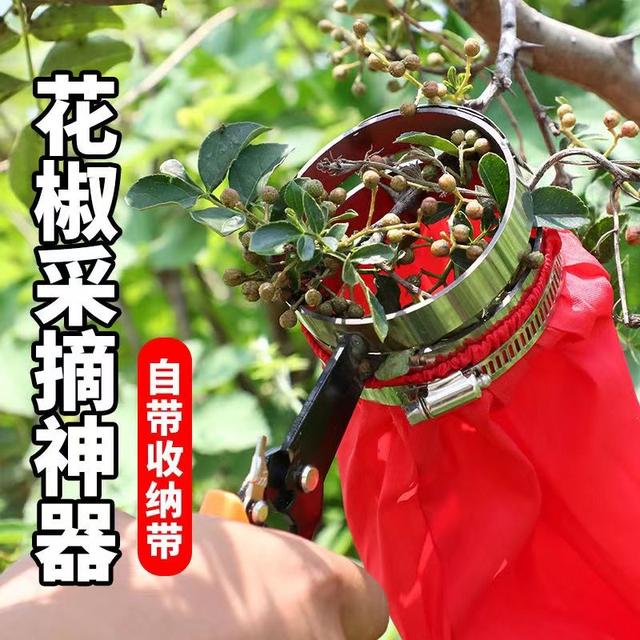 摘花椒神器防止扎手专用采摘机手持式新款剪花椒枸杞冬枣采摘神器