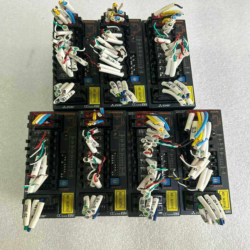 议价9新三菱 PLC远程模块 AJ65VBTCU-68ADVN，