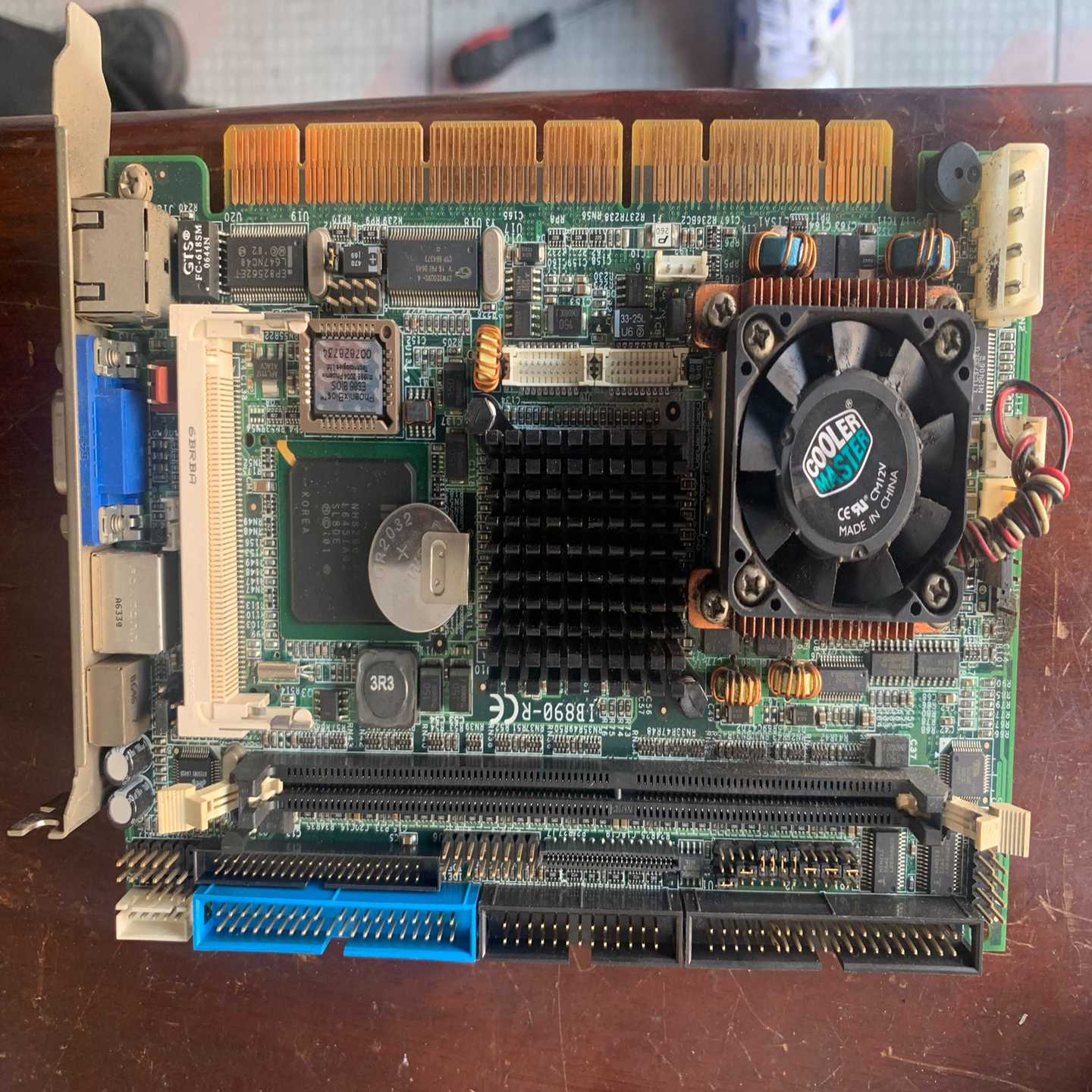 （霸霸电子）台湾 工控机主板IB890-R PCISA主板  配CPU