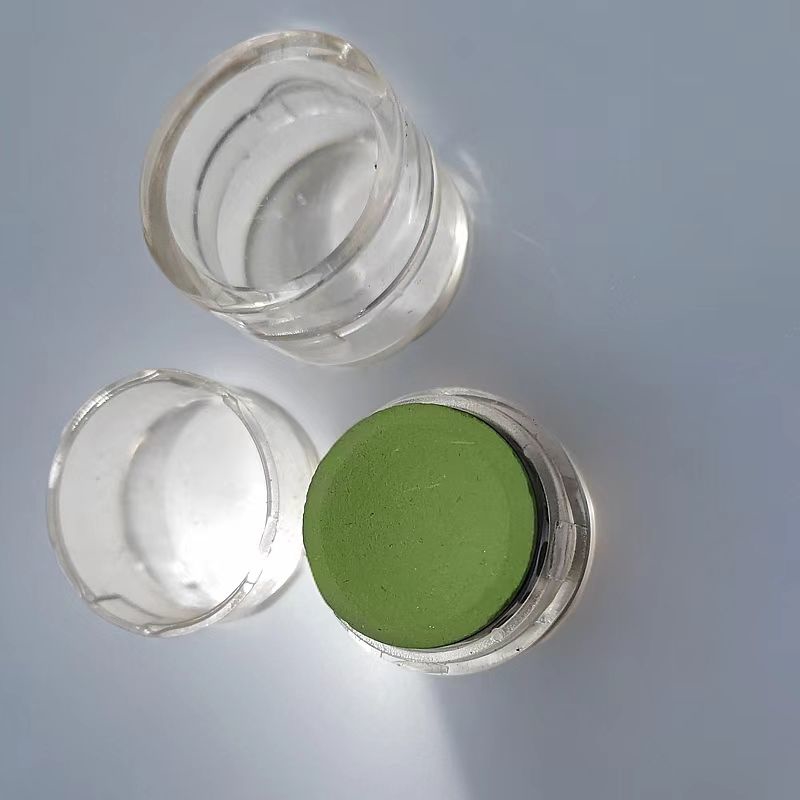 台球塔悟姆v10巧克粉收纳盒亚克力圆形透明巧克粉盒防潮巧粉收纳