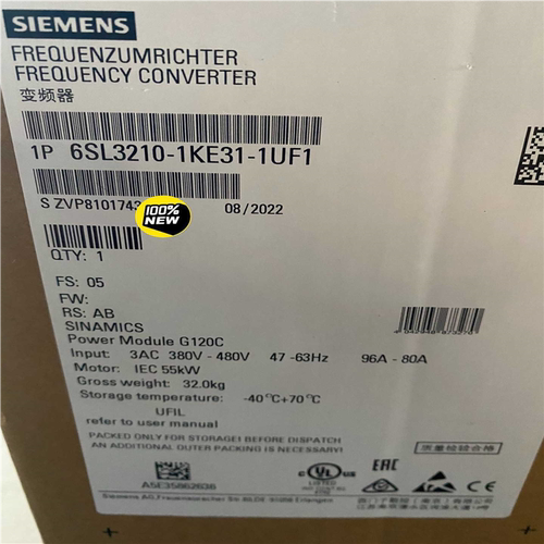 G120C变频器 6SL3210-1KE31-1UF1 标称~询价