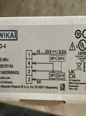 I威卡-4 ,0-25Mpa带显示屏压力~询价