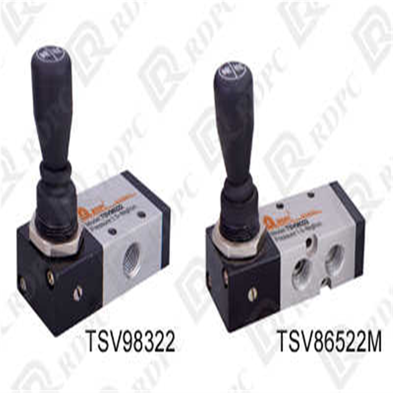 RDPC手板阀TSV86522M二位五通-02M手动阀气动换向阀TSV98322M