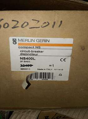 梅兰塑壳断路器NS400L 3P 32465~询价