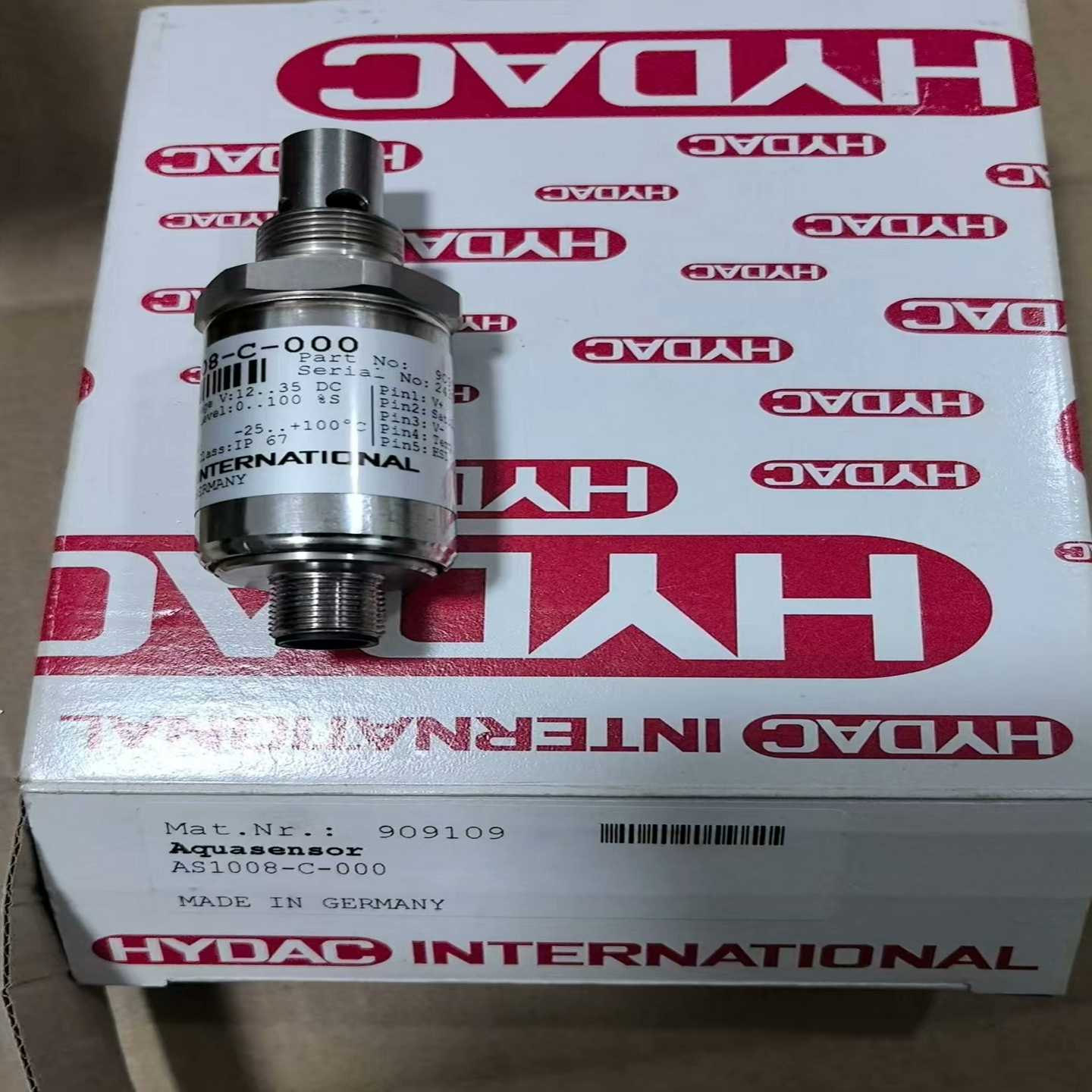 议价AS1008-C-000，备件号：909109  HYDAC