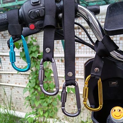 电动车挂钩加长款爱玛雅迪台铃前置通用粗把手外卖挂餐铝合金